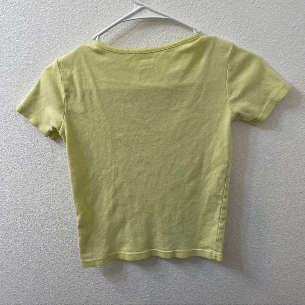 Gymboree shirt sweet candy yellow sz 12